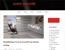 Tablet Screenshot of jamesmaguire.com